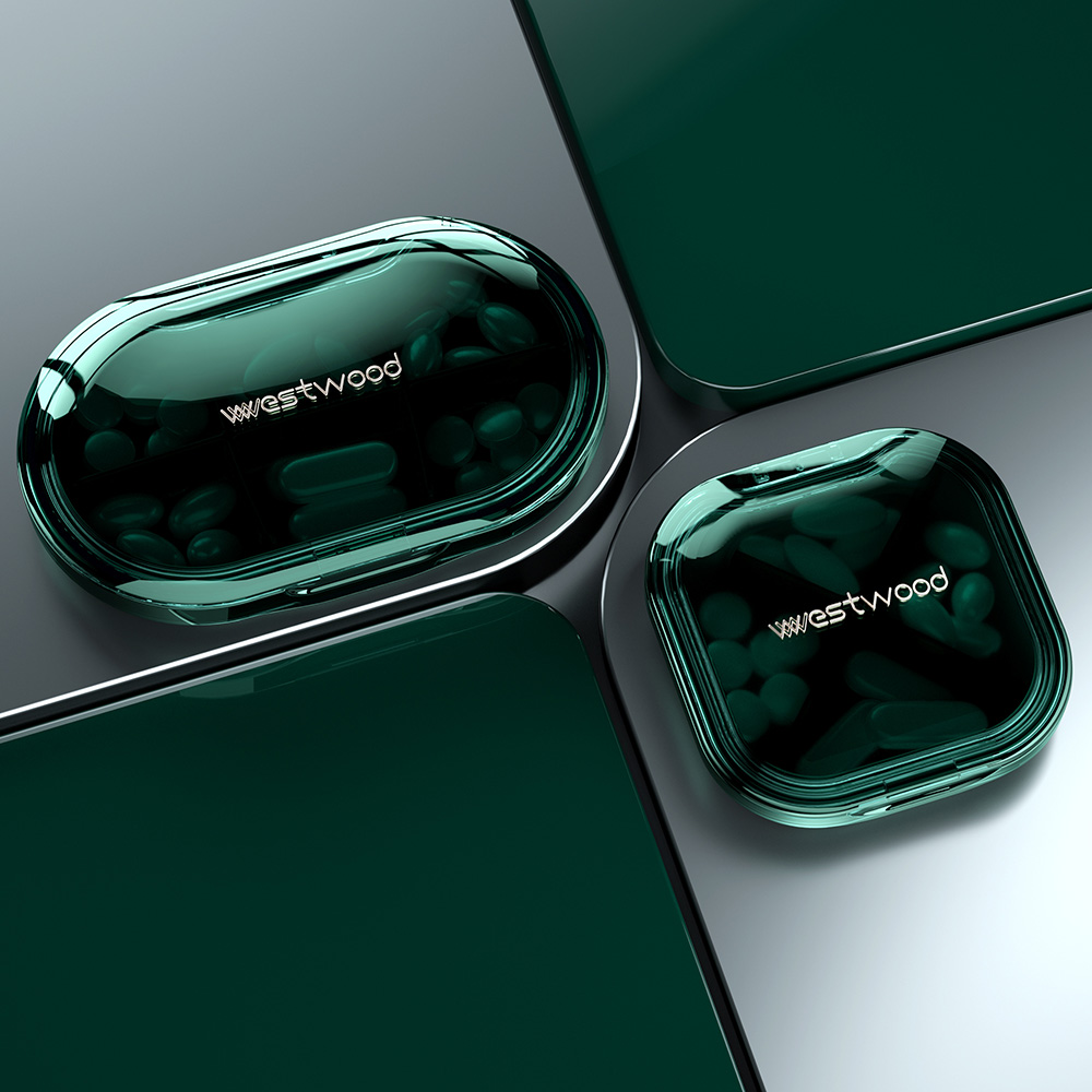 1 食品級無毒迷你維他命盒/藥盒:圖片 1