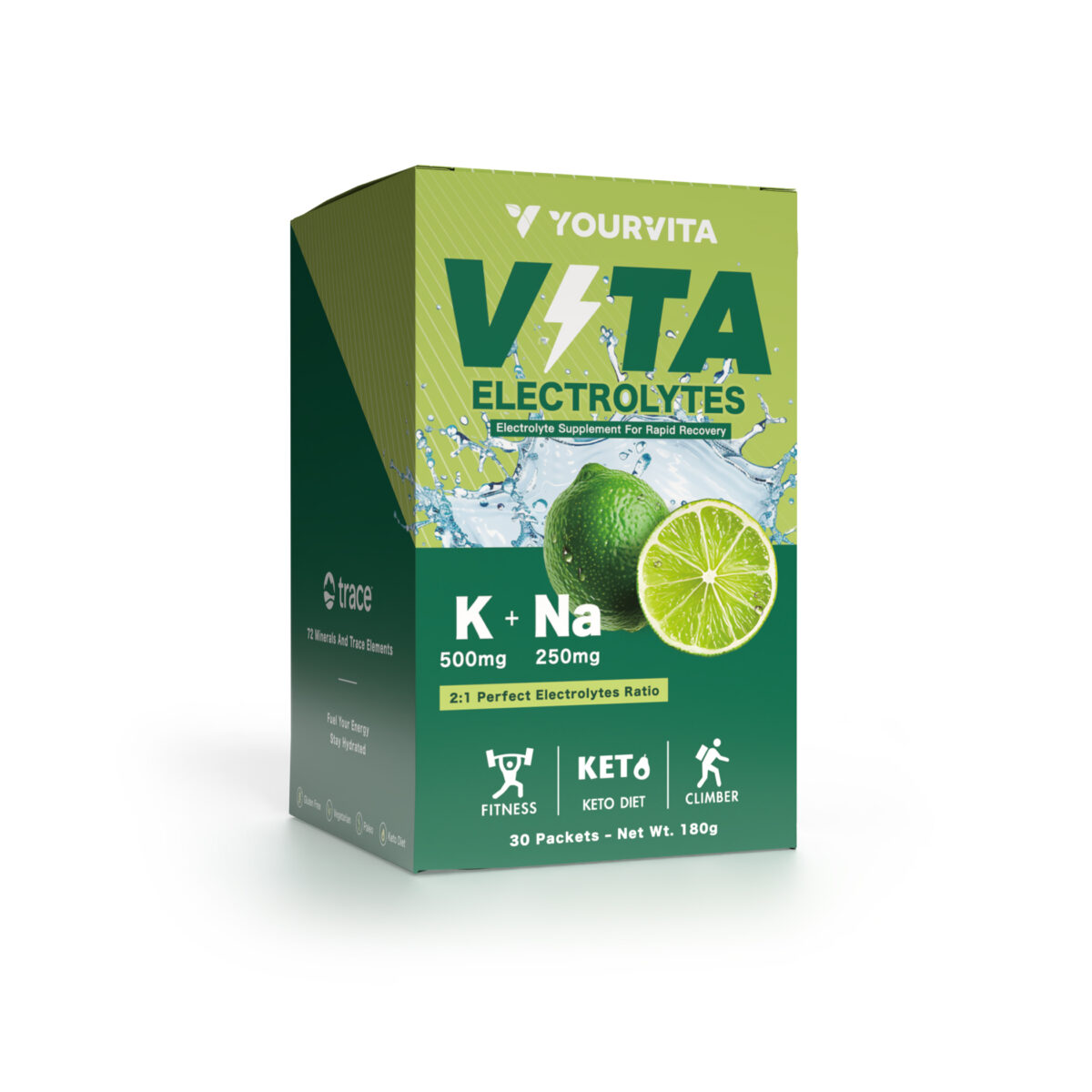 檸檬電解質 VITA 機能型電解質粉 檸檬口味:圖片 1